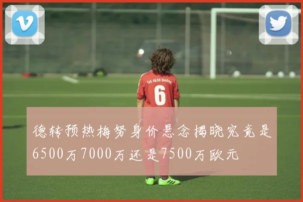 德转预热梅努身价悬念揭晓究竟是6500万7000万还是7500万欧元